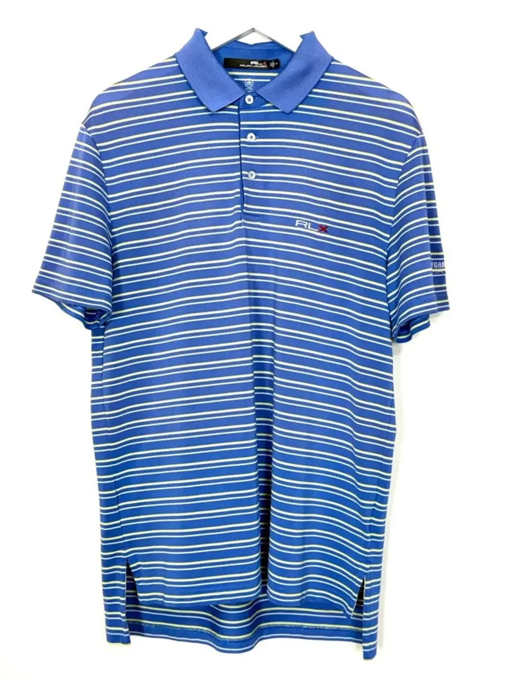 RLX Ralph Lauren Striped Polo Shirt PGA TPC Sawgrass